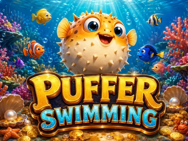 Puffer Swimming — juego instantáneo en DaleWin